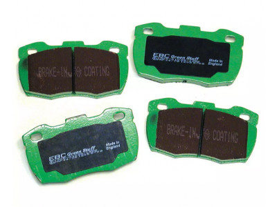 Plaquettes de frein avant ebc green pour defender