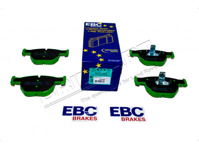 Frt brake pad set high performance