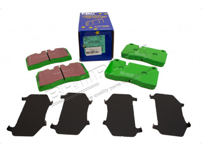 Frt brake pad set high performance