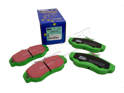 Brake pad set fr h-perform