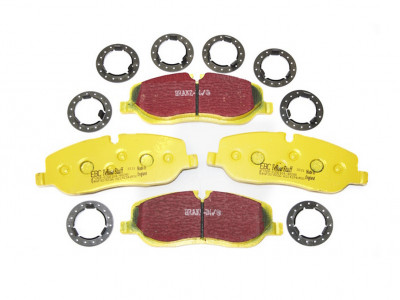 Brake pad front