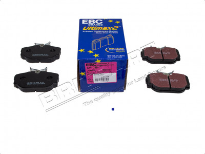 Plaquettes arriere ebc ultimax jeu de 4 range rover p38 v8 4.0l