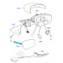 Miroir de retroviseur exterieur droit