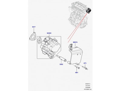 pompe d'injection Freelander 2 et Evoque