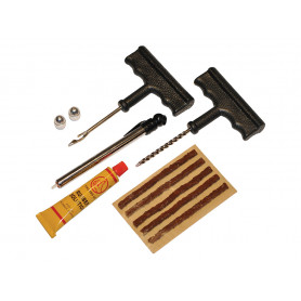 kit de voyage de reparation pneu