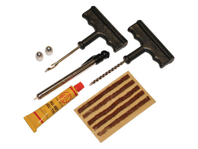 kit de voyage de reparation pneu