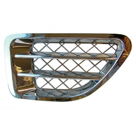 Grille de prise air plastique chromé Range Rover Sport