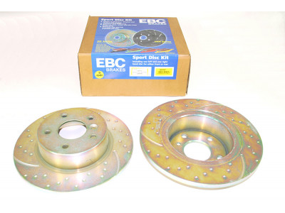 paire de disques de frein de performance ebc - arrière  Range P38