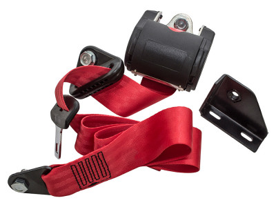 red seat belt def sw front rh - td