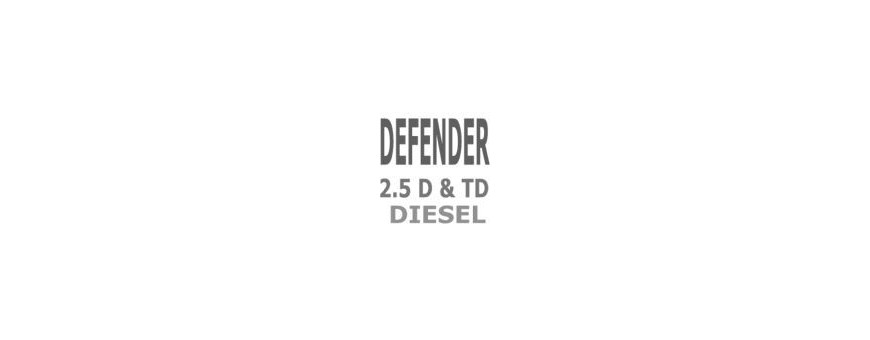 Moteur 2.5 D & 2.5 TD Defender