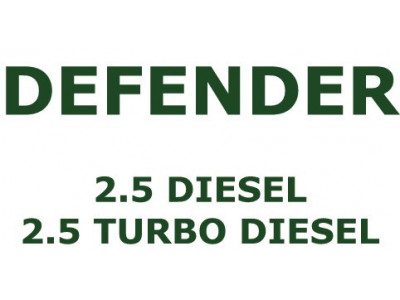 Moteur 2.5 D & 2.5 TD Defender